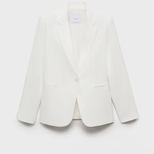 Elegant White Blazer
